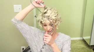 How to Curl Short hair  Curly Hair Youtube Tutorial [upl. by Ttegirb]