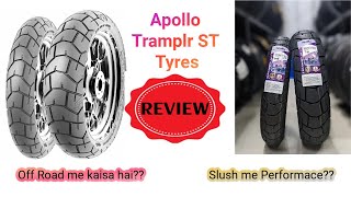 Apollo Tramplr ST Tyre Review from AdikailashMust Watch [upl. by Treat]