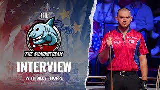 Mosconi Cup Day 2 PostDay Interview with Billy Thorpe [upl. by Anailil]