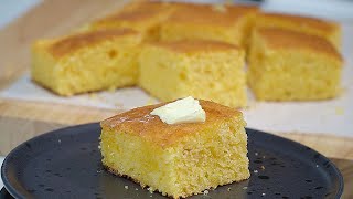 Quick and Easy Cornbread Recipe Ready in Under 30 Minutes [upl. by Eibreh]