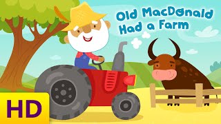 Old MacDonald Had A Farm  Kids Songs and Nursery Rhymes by Kids Academy [upl. by Lower]