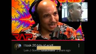 Luis Gomez on why he pinched  30 hits of acid  video [upl. by Hopfinger]