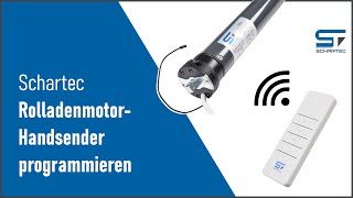 Schartec RH1 Handsender für Rollladenmotor Einlernen  1Kanal [upl. by Muriah249]