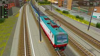 Regionale Civitavecchia  Roma Termini Open Rails [upl. by Aicxela]