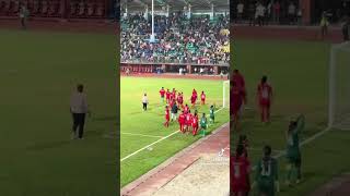 NEPAL vs INDIA football game  SAFF women championship  Dashrath Rangasala Kathmandu [upl. by Dietsche223]