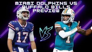 Miami Dolphins vs Buffalo Bills Preview  Week 9 Fantasy Football Advice [upl. by Okomot]