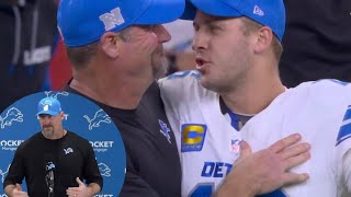 Lions Dan Campbell Shares Private Message from Jared Goff After Texans Thriller amp Talks Jaguars Prep [upl. by Ydnirb]