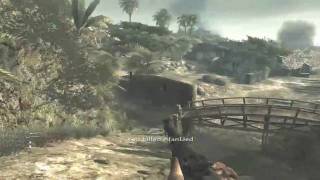 Call Of Duty World At War Multiplayer Arisaka Cliffside Montage [upl. by Aceissej]