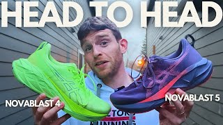 ASICS Novablast 5 vs 4  Should I Upgrade [upl. by Darya]