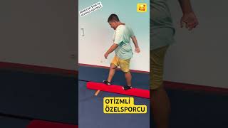 OTİZMLİ ÖZEL SPORCUM BERK İLE KOORDİNASYON👏🥰👍 [upl. by Kidd]