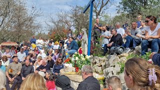 Medjugorje apparizione 18 marzo 2024 in attesa del messaggio [upl. by Nevaj345]