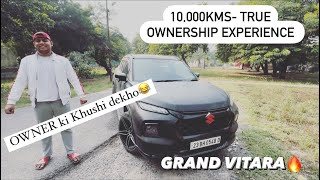 GRAND VITARA की सच्चाई  OWNERSHIP REVIEW🔥 12 Lakh worth for this car😱 Satisfied Owner😱🔥 [upl. by Castara]