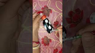 Lifebuoy handwash bottle reuse 🧴handwash bottle painting handwash lifebuoy shorts diy [upl. by Auhso]