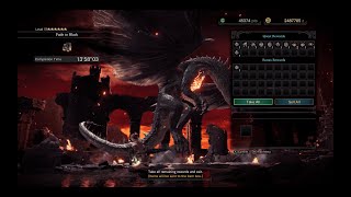 MHWI Fatalis  No Weapon Palico Only 1358quot03 [upl. by Mcclure]