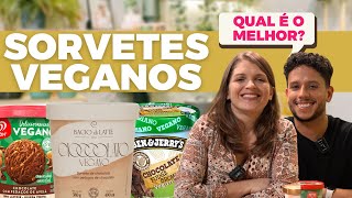 Experimentando SORVETES VEGANOS que encontrei no mercado [upl. by Torry]