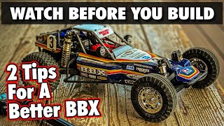 Two Tips For a Better BBX  Tamiya BBX Update [upl. by Dyob]