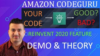 AWS reInvent 2020 Amazon CodeGuru  Analyze Your Code  Tutorial And Demo [upl. by Sophy738]