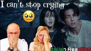 Italian doesnt stop crying  IU 아이유  Love wins all MV  REACTION [upl. by Bravin]