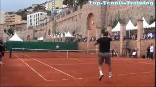 Ferrer Vs Berdych Court Level Part 2 [upl. by Aronek223]