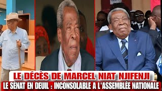 LE DÉCÈS DE MARCEL NIAT NJIFENJI  Labsence du président du sénat Paul Biya Garde le silence [upl. by Eidolem]