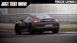 PORSCHE CAYMAN S 981  prova su strada [upl. by Beare265]