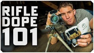 How to Find Rifle DOPE  Easy Method for Accuracy at Distance for Beginners [upl. by Aon]