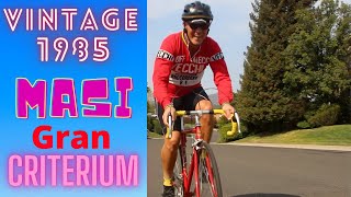 Discovering The Vintage 1985 Masi Gran Criterium Road Racing Bicycle [upl. by Neerod701]