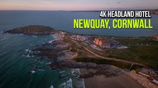 4K  Headland Hotel  Fistral Beach Newquay Cornwall [upl. by Sibyls350]