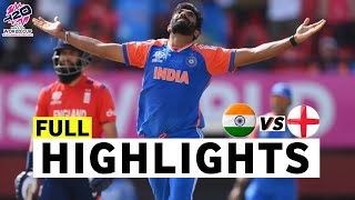 India vs England ICC T20 World Cup 2024 Match Highlights  IND Vs ENG Highlights [upl. by Hu707]