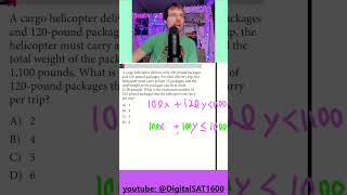 Equations in 60 Sec DigitalSAT1600 satprepsattips sat2024 satpracticetest satmathsatreading [upl. by Pals]