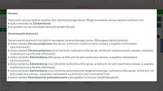 Obsługa SOW – moduł Realizatora Wygenerowanie i przekazanie pisma do zatwierdzenia [upl. by Eerihs]