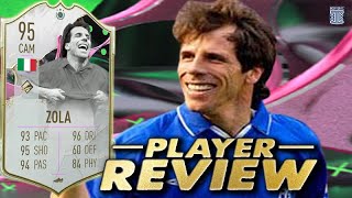 95 SHAPESHIFTERS ICON ZOLA SBC PLAYER REVIEW  FIFA 23 Ultimate Team [upl. by Berg]