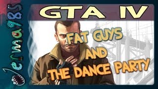 GTA4 Multiplayer Fat Guys and The Dance Party w STAR [upl. by Gombosi378]