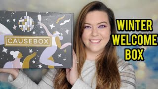 Causebox Winter Welcome Box 2020  Coupon Code [upl. by Annoed]