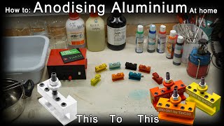 How to Anodise Aluminium at home how i anodised at home [upl. by Micco331]