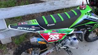 KLX 110 Full Ti FMF 41 [upl. by Gaughan]