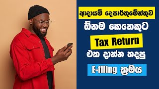 How to file your Tax Return online   IRD  income tax sri lanka [upl. by Rosenkrantz956]