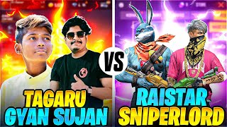 TAGARU  GyanGaming VS RAISTAR  SNIPERLORD💥  KING OF AWM👑 RaiStar [upl. by Ahsoik759]