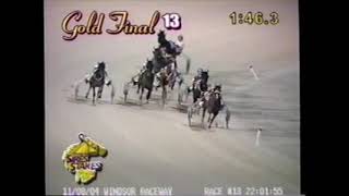 2004 Windsor Raceway MILL WORK Rick Zeron OSS Gold Final 2YO CampG Trot [upl. by Qulllon]