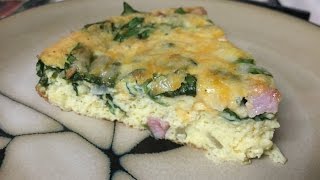 Easy and Delicious Crustless Quiche Recipe [upl. by Schnabel749]