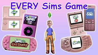 I Played Every Sims Handheld Game [upl. by Alger]