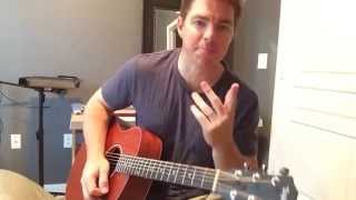 Who Am I  Casting Crowns Beginner Guitar Lesson Matt McCoy [upl. by Ardiedak]