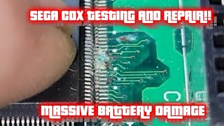 Sega CDX 1 RepairCan We Bring It Back From The Dead Trace Repair Beyond Tiny segacd [upl. by Nnylkoorb]