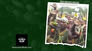 Papua New Guinean Tribe Performs Shema Israel Songquot [upl. by Ludovico741]