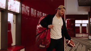 Baker Mayfield cleans out his Oklahoma locker [upl. by Anderea162]