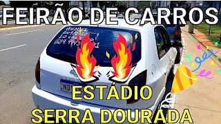 FEIRÃƒO DE CARROS USADOS NO ESTÃDIO SERRA DOURADA EM GOIÃ‚NIA GO BAIXOU PREÃ‡OS DE VEÃCULOS USADOS [upl. by Tessi394]