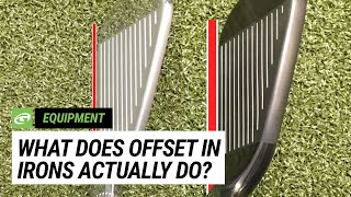 Golf Equipment Offset of Irons [upl. by Anomor]