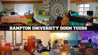 Hampton U Freshman Female Dorms Twitchell Moton amp VC Suites [upl. by Marylin]