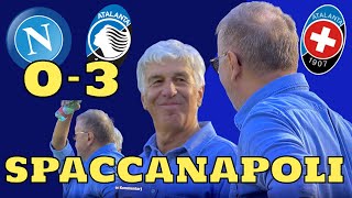 Napoli  Atalanta 03 live reactions  TESTIMONI ESALTATI DA UNA GARA PERFETTA [upl. by Mayman65]