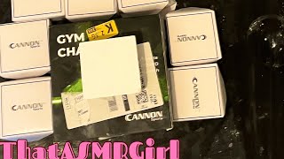 1 box of CANNON Gym chalk Crush  Fresh Blocks  Crunchy Dusty  ASMR☁️💕 [upl. by Noam]